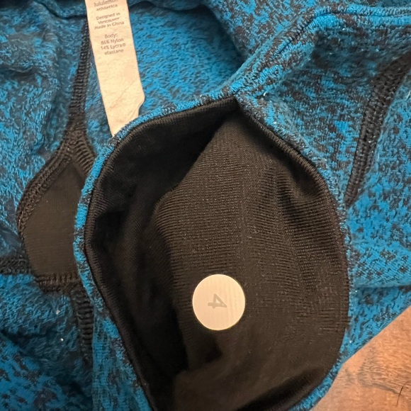 Lululemon Wunder Under Pant III Luon Spray Jacquard
Shocking Blue Black Size 4 - Picture 6 of 10